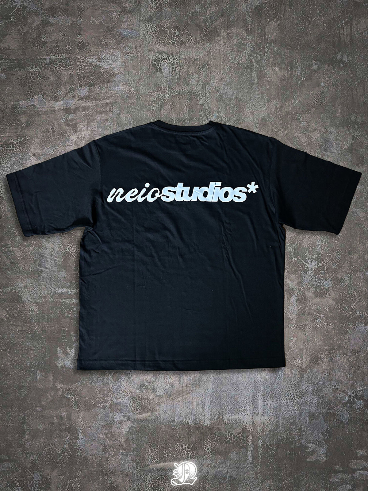 T-Shirt Neio Big Logo - Black - Espalda