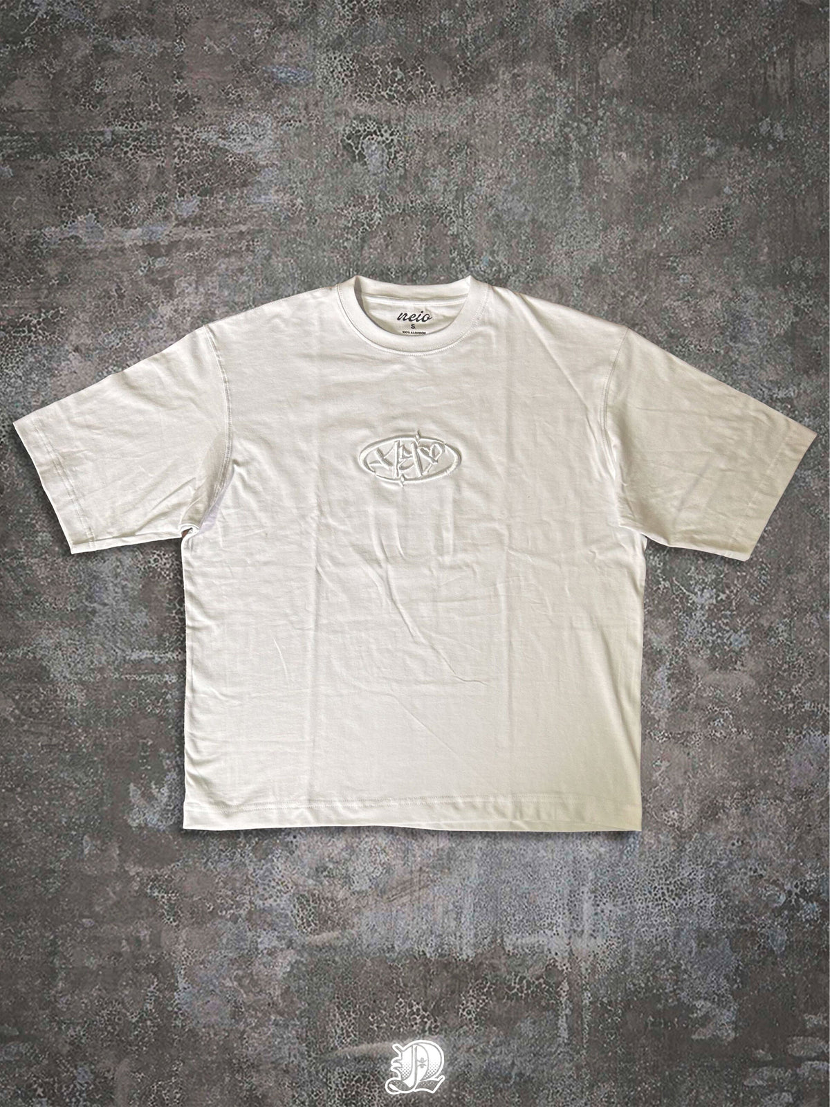T-Shirt Neio Star5 - White - Frente bordado