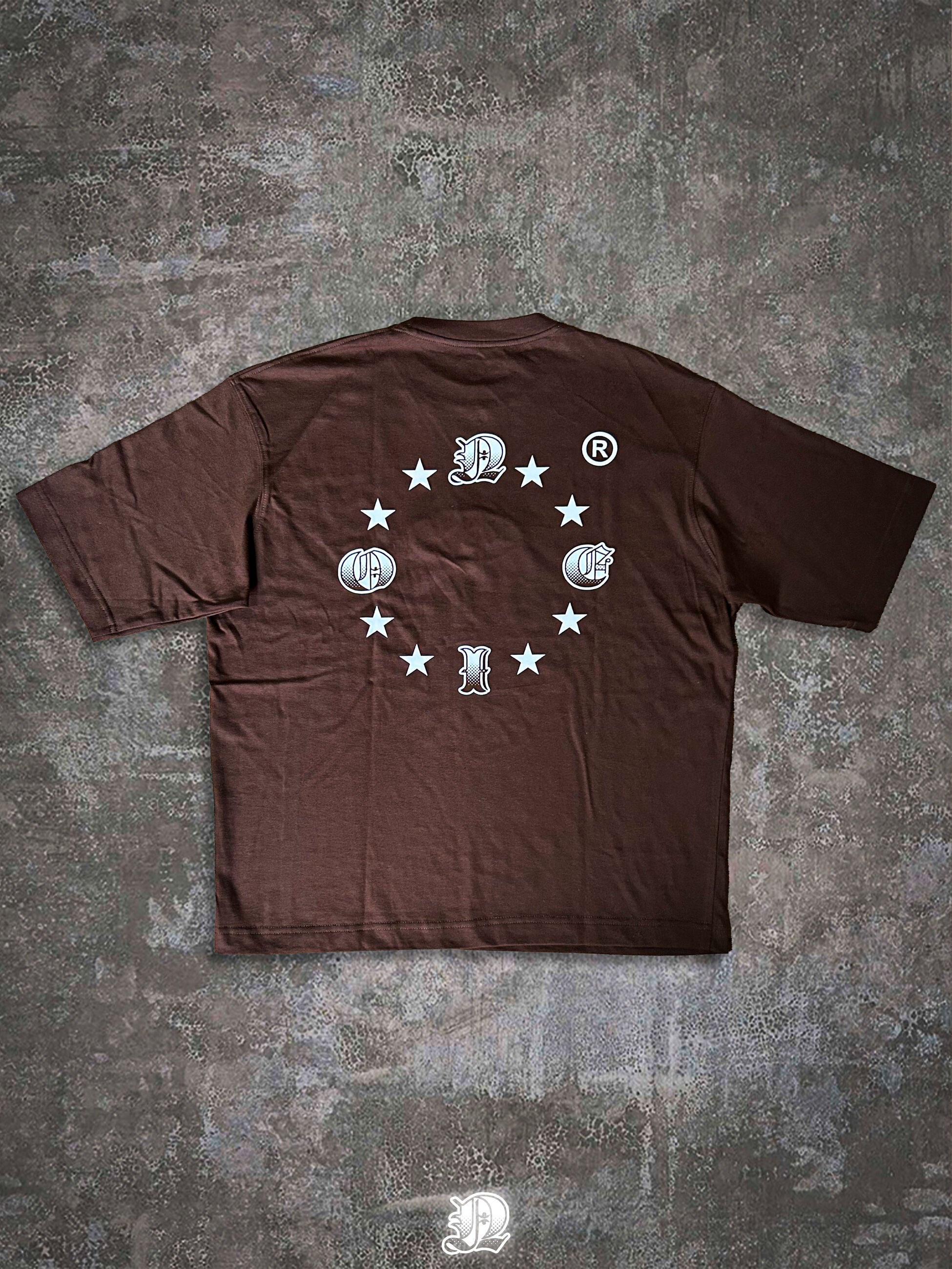 T-Shirt Neio Star5 - Brown - Espalda
